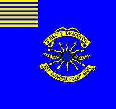 [2nd Regt. Continental Light Dragoons flag]